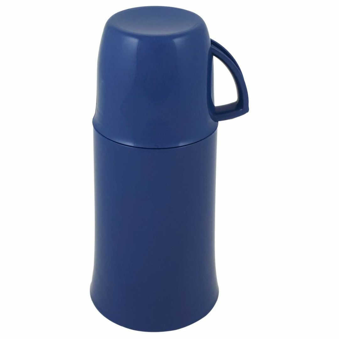 【色:ブルー】helios[ヘリオス] 卓上用魔法瓶 エレガンス 250ml ブ インテリア/住まい/日用品のキッチン/食器(容器)の商品写真