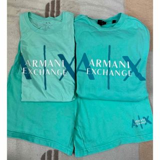 アルマーニエクスチェンジ(ARMANI EXCHANGE)の【3点セット】アルマーニエクスチェンジセットアップ(Tシャツ/カットソー(半袖/袖なし))