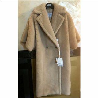 【MAX MARA】値下！マニュエラコート ピュアウールアンゴラ混 38【難有】ジャケット/アウター