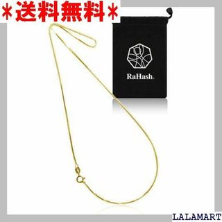 ☆人気商品 RaHash ネックレス チェーン ゴールド 45cm 1204(その他)