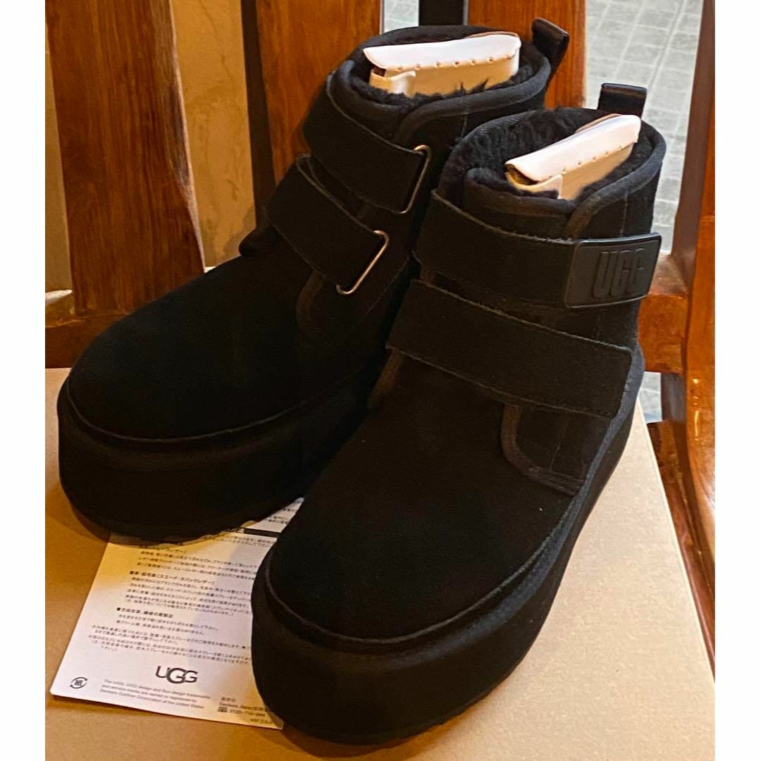 国内正規品✨①美品✨24厚手～24.5薄手✨UGG✨ニューメル プラットフォーム