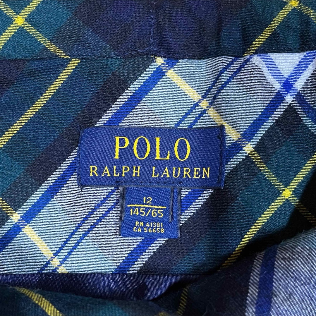 POLO RALPH LAUREN(ポロラルフローレン)の【150〜160】ポロラルフローレン　プリーツスカート　グリーンチェック　卒業式 キッズ/ベビー/マタニティのキッズ服女の子用(90cm~)(スカート)の商品写真