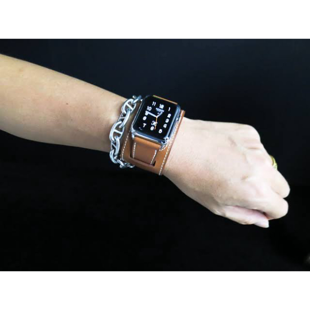 メンズ専用！ HERMES エルメス Apple Watch バンド - ラバーベルト