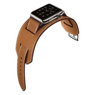 Hermes - Apple Watch エルメス グルメット ブラウン 二重 HERMESの Hermes - Apple Watch エルメス グルメット ブラウン 二重 HERMESの