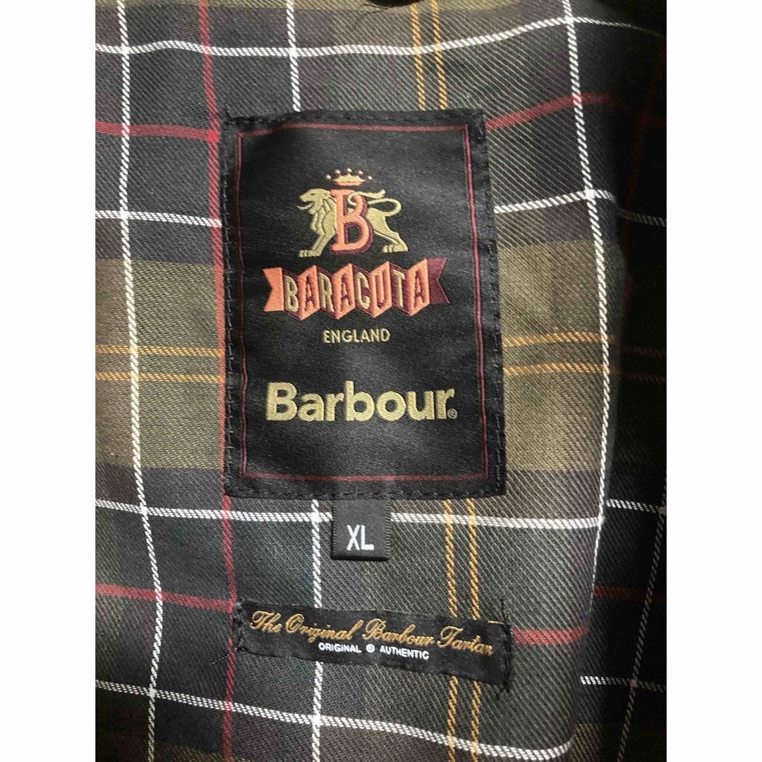 Barbour x Baracuta G4 XL オリーブ　バラクーダ　バブアーサイズXL