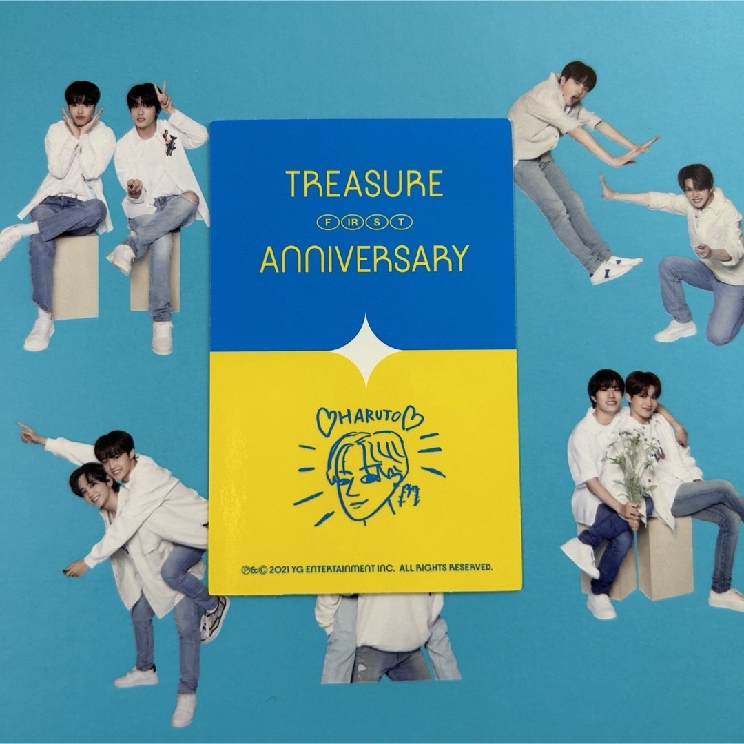 TREASURE(トレジャー)のTREASURE ハルト トレカ エンタメ/ホビーのCD(K-POP/アジア)の商品写真
