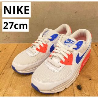 ナイキ(NIKE)のNIKE ナイキ WMNS AIR MAX 90 ホワイト 27cm(スニーカー)