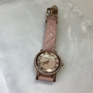 マイケルコース(Michael Kors)の【2/17まで出品】MICHEAL KORS 腕時計 ピンク(腕時計)