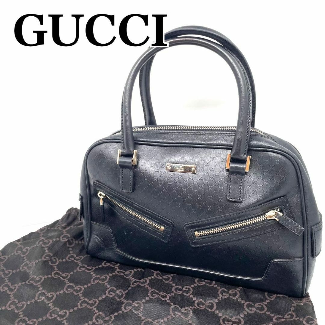 Gucci(グッチ)のGUCCI グッチ ハンドバッグ　レザー　ミニバッグ レディースのバッグ(ハンドバッグ)の商品写真
