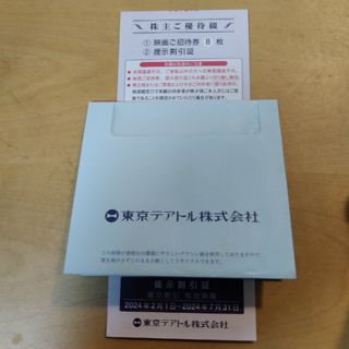 東京テアトル　女性名義８枚　株主優待券　7月末まで　追加可②(その他)