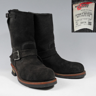 生産終了品 美品 REDWING ベックマン 9014 US8 26cm 黒レッドウィング