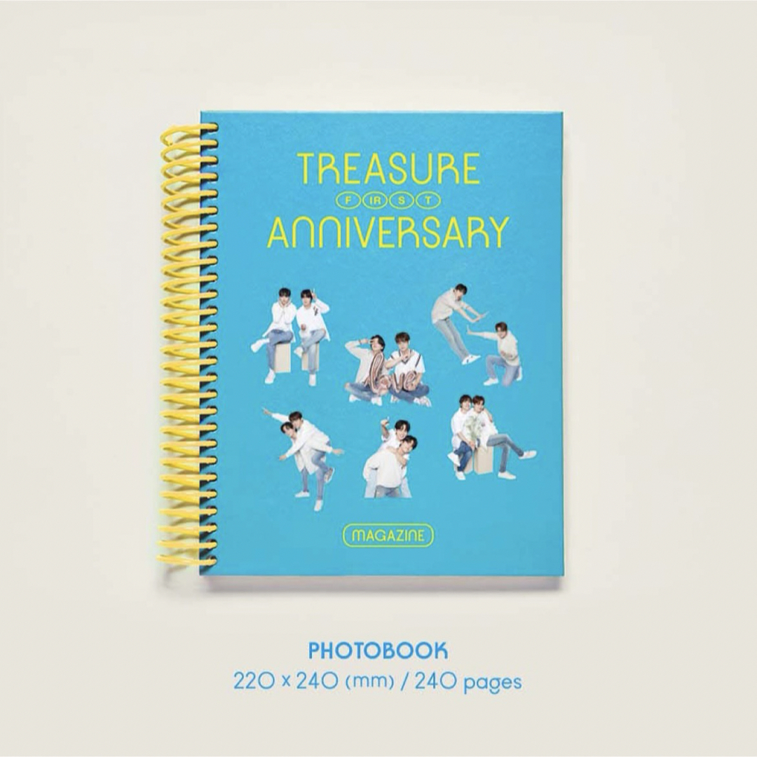 TREASURE(トレジャー)のTREASURE FIRST ANNIVERSARY MAGAZINE エンタメ/ホビーのCD(K-POP/アジア)の商品写真