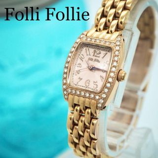 7 Folli Follie フォリフォリ時計 レディース腕時計 ピンクゴールド