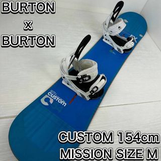 バートン(BURTON)のバートン　フライングV カスタム　154cm　ミッション　サイズM(ボード)