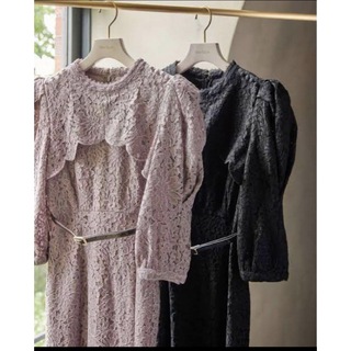 Her lip to - 最終値‼️ Lily Lace Knit Midi Dressの通販 by HKshop ...