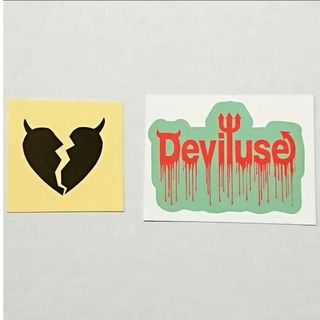 デビルユース(Deviluse)のdeviluse ステッカー 2枚 デビルユース(その他)