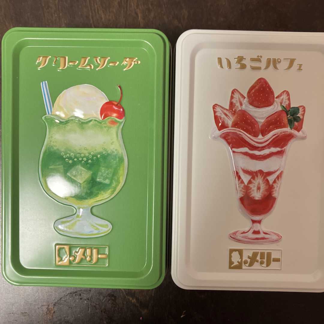 メリー - メリーチョコレート缶 バレンタイン クリームソーダ メリー - メリーチョコレート缶 バレンタイン クリームソーダ