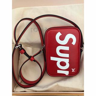 バッグsupreme  15SS shoulder bag ショルダーバッグ  黒