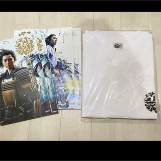 アラシ(嵐)のどうする家康 松本潤監修グッズ Tシャツ 冊子 パンフレット 大河ドラマ館展覧会(アイドルグッズ)