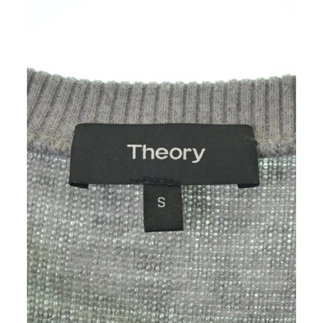 theory(セオリー)のTheory セオリー ニット・セーター S グレー 【古着】【中古】 レディースのトップス(ニット/セーター)の商品写真