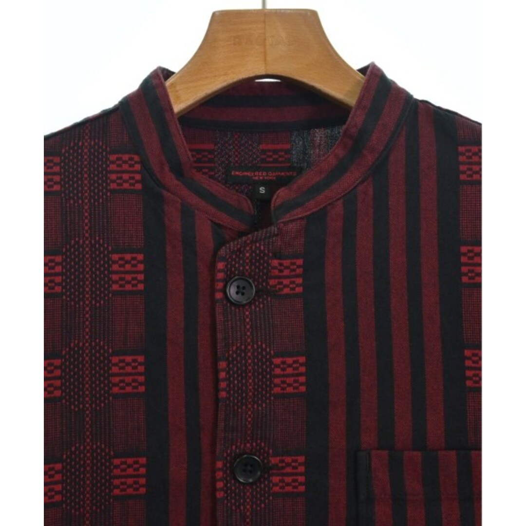 Engineered Garments(エンジニアードガーメンツ)のEngineered Garments ブルゾン（その他） S 赤x黒(総柄) 【古着】【中古】 メンズのジャケット/アウター(その他)の商品写真
