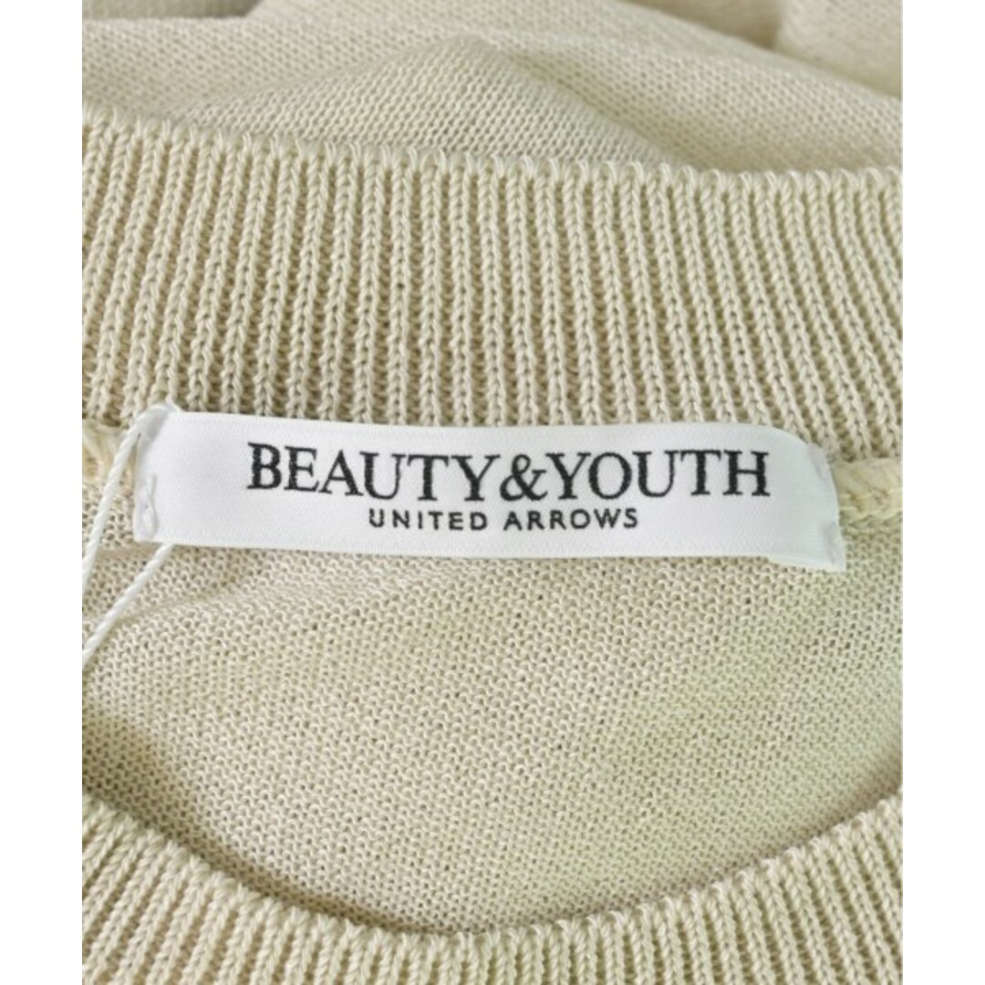 BEAUTY&YOUTH UNITED ARROWS(ビューティアンドユースユナイテッドアローズ)のBEAUTY&YOUTH UNITED ARROWS ワンピース F ベージュ 【古着】【中古】 レディースのワンピース(ひざ丈ワンピース)の商品写真