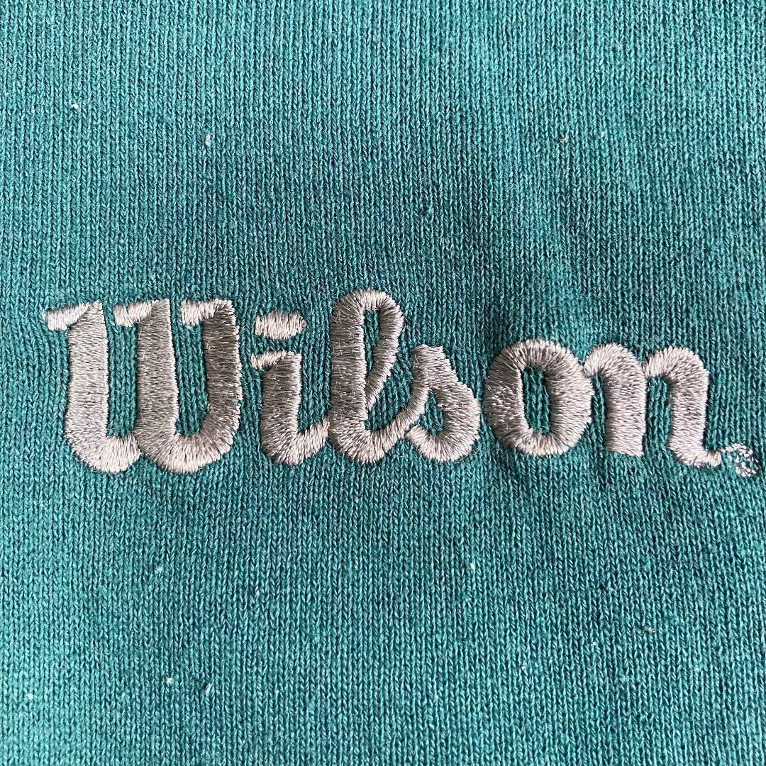 Wilson ビンテージ スウェット トレーナー ロゴ刺繍 メンズのトップス(スウェット)の商品写真