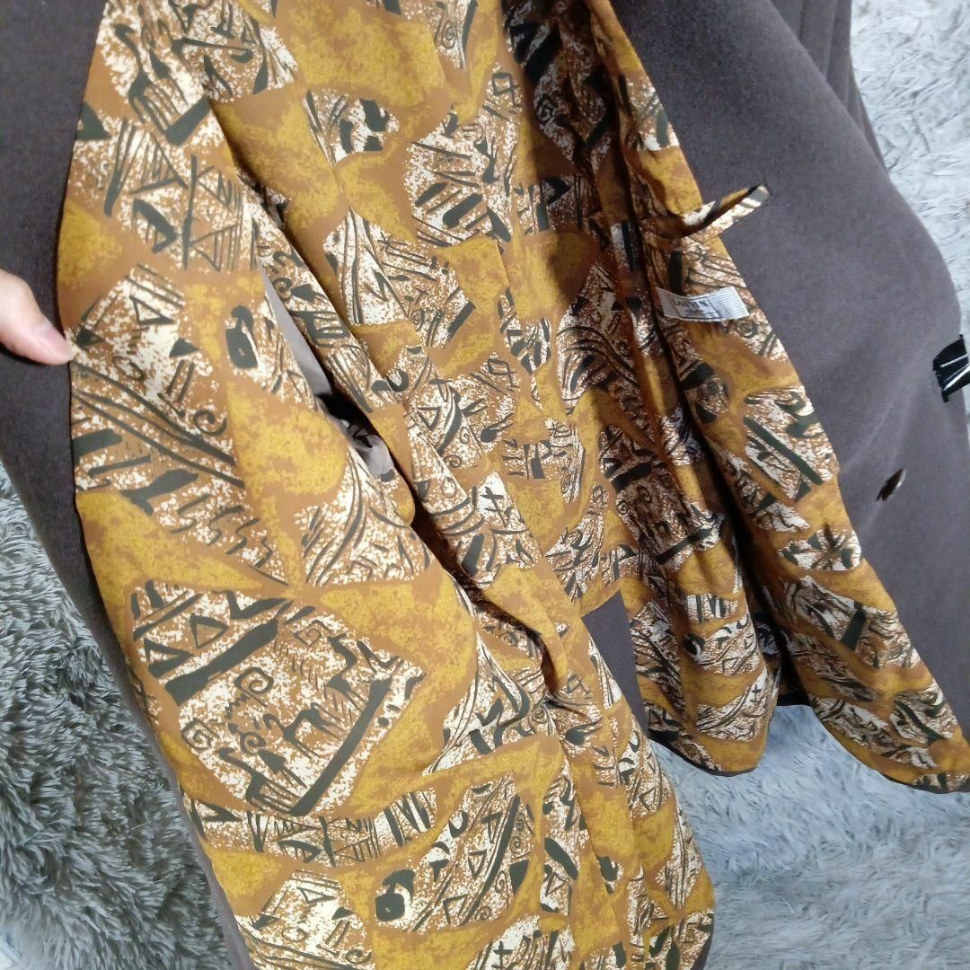LANVIN(ランバン)の21-242超美品　ランバン　チェスターコート　48　カシミヤ混　豪華柄裏地 メンズのジャケット/アウター(チェスターコート)の商品写真