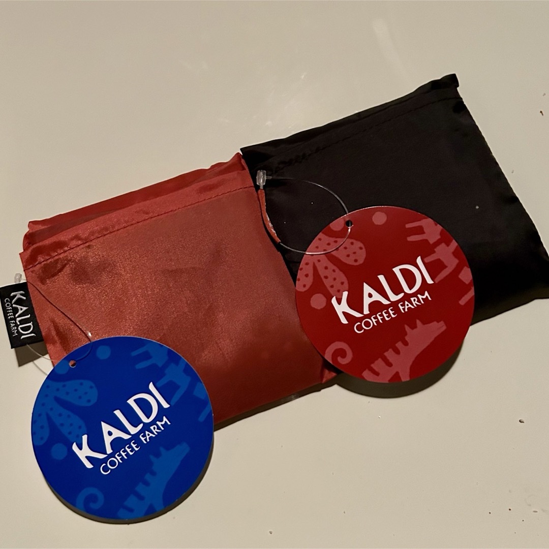 KALDI(カルディ)のカルディ　エコバッグ　いきものがたり　2点セット レディースのバッグ(エコバッグ)の商品写真