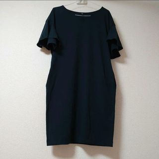 ユニクロ(UNIQLO)のワンピース　S(ひざ丈ワンピース)