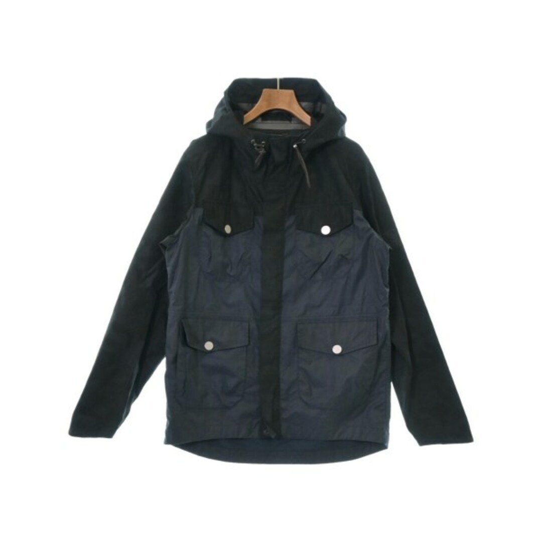 春夏ポケットNIGEL CABOURN マウンテンパーカー 50(XL位) 紺x黒等