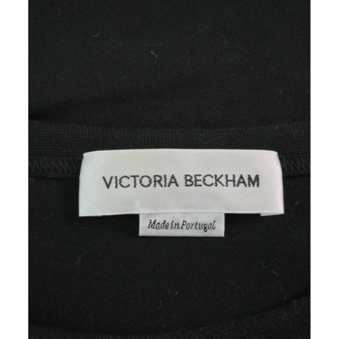 Victoria Beckham(ヴィクトリアベッカム)のVictoria Beckham Tシャツ・カットソー XS 黒 【古着】【中古】 レディースのトップス(カットソー(半袖/袖なし))の商品写真