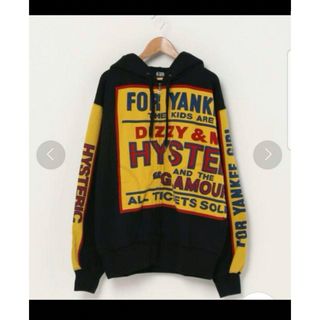 HYSTERIC GLAMOUR ヒステリックグラマー　ジップパーカー　ナンバーやはりこのロゴは一味違います