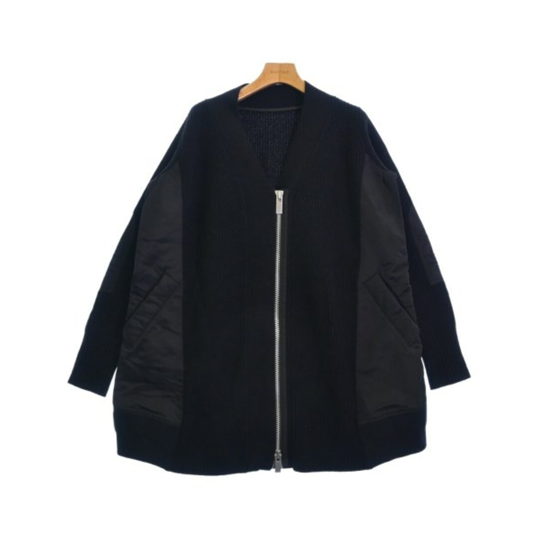 sacai(サカイ)のsacai サカイ ブルゾン（その他） 1(S位) 黒 【古着】【中古】 レディースのジャケット/アウター(その他)の商品写真