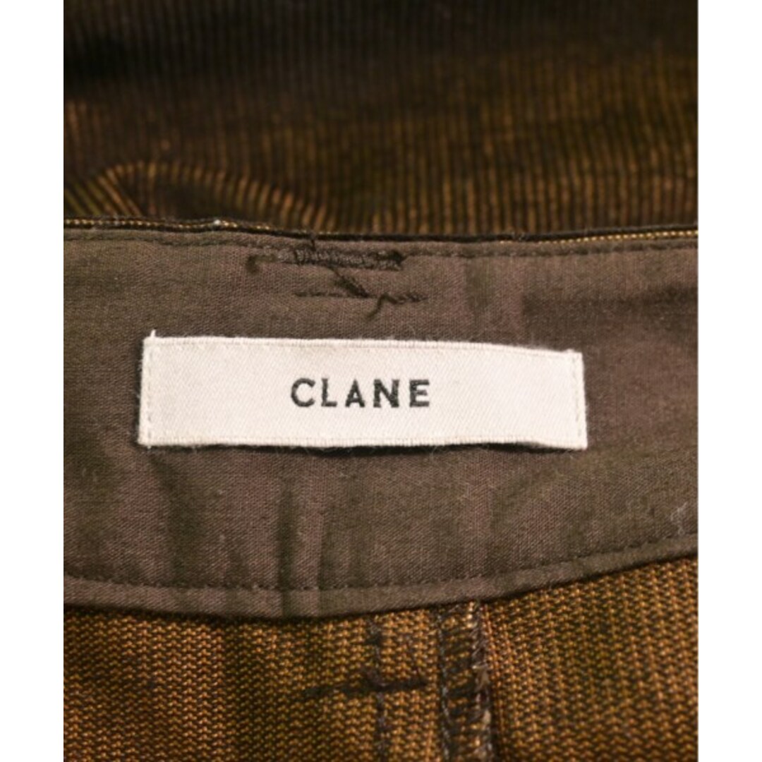 CLANE(クラネ)のCLANE クラネ スラックス 1(S位) 茶系 【古着】【中古】 レディースのパンツ(その他)の商品写真