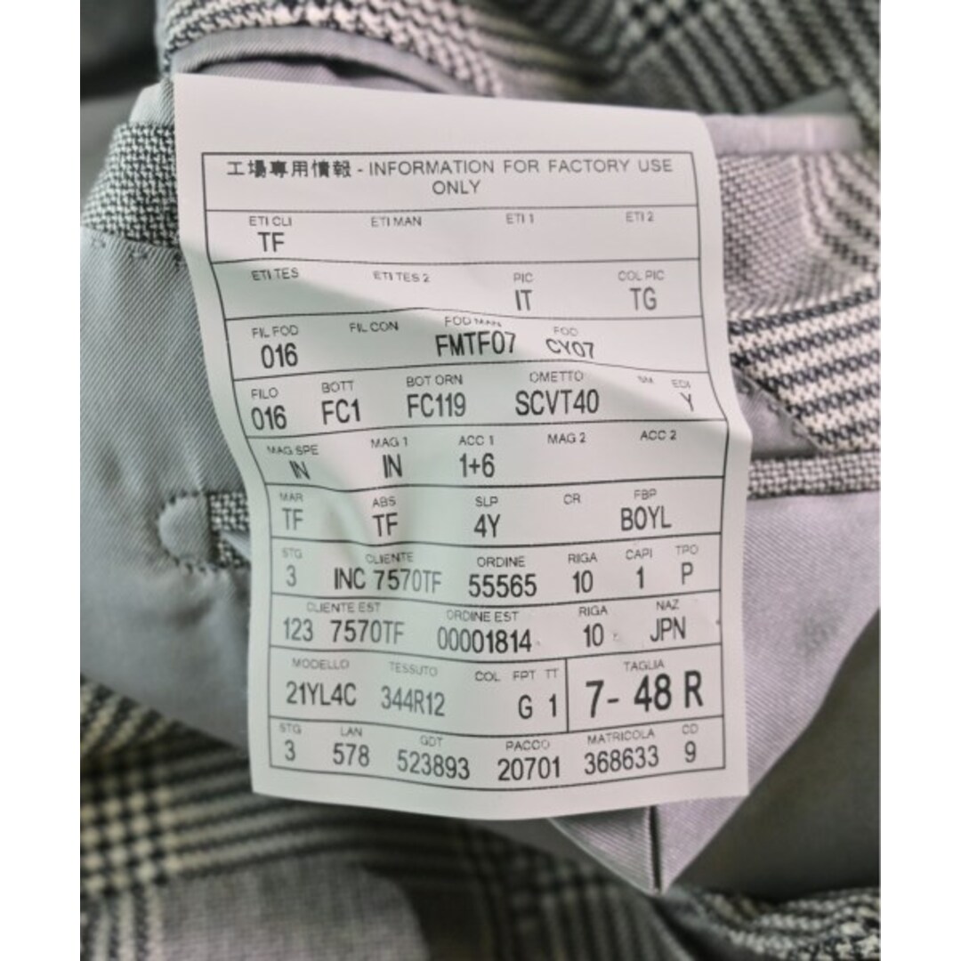 TOM FORD - TOM FORD セットアップ・スーツ(その他) 48/48(L位 TOM FORD - TOM FORD セットアップ・スーツ(その他) 48/48(L位