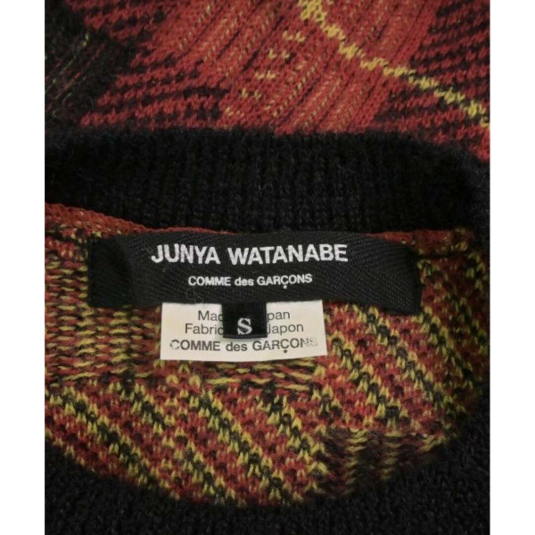 JUNYA WATANABE(ジュンヤワタナベ)のJUNYA WATANABE ニット・セーター S 赤x黒x黄(チェック) 【古着】【中古】 レディースのトップス(ニット/セーター)の商品写真