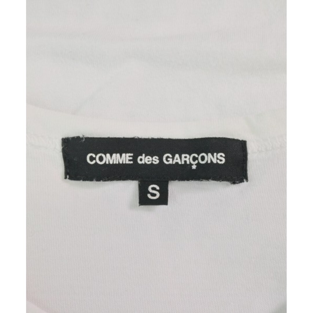 COMME des GARCONS(コムデギャルソン)のCOMME des GARCONS Tシャツ・カットソー M 白 【古着】【中古】 レディースのトップス(カットソー(半袖/袖なし))の商品写真