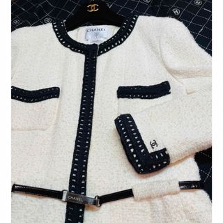 CHANEL - ⭐︎ご専用です⭐︎ 極美品♡ CHANEL ツイード ロング ...