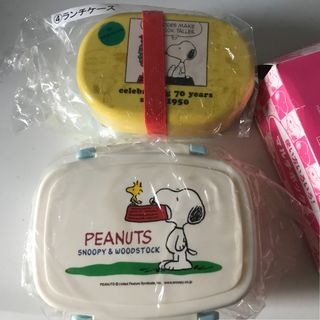 スヌーピー(SNOOPY)の新品未使用スヌーピーsnoopyランチケースお弁当箱ランチボックスまとめ売り(弁当用品)