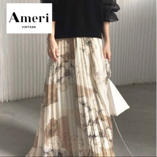 Ameri VINTAGE - アメリヴィンテージ 22SS SUNSET ART PAINT SKIRTの ...