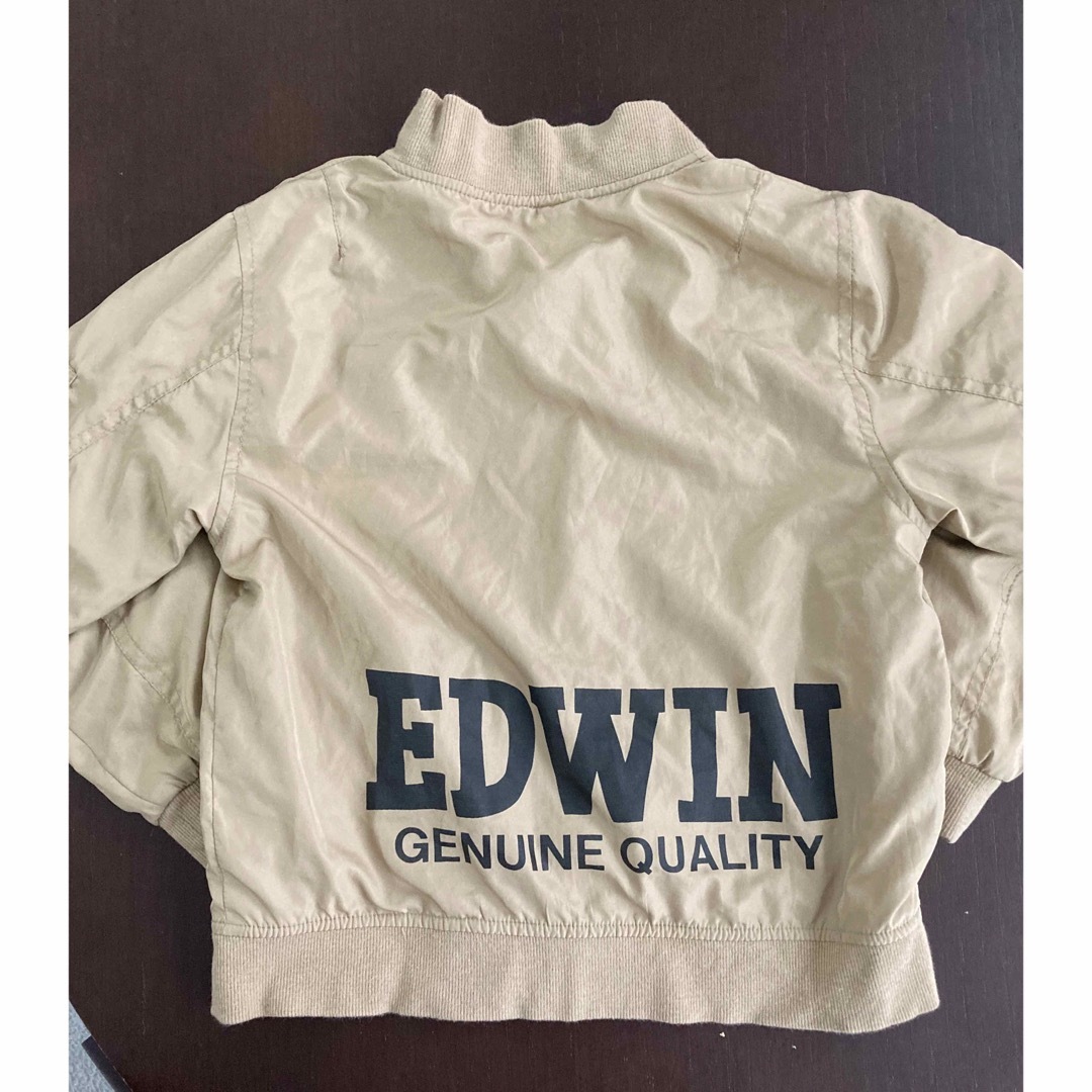 EDWIN(エドウィン)のEDWIN キッズ　ブルゾン キッズ/ベビー/マタニティのキッズ服男の子用(90cm~)(ジャケット/上着)の商品写真