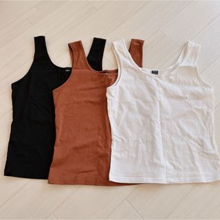 シーイン(SHEIN)のタンクトップ3枚セット(タンクトップ)