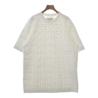 フェンディ(FENDI)のFENDI フェンディ Tシャツ・カットソー L 白 【古着】【中古】(Tシャツ/カットソー(半袖/袖なし))