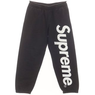 シュプリーム(Supreme)の【中古】シュプリーム Supreme 2022年秋冬 Satin Applique Sweatpant コットンポリ スウェットパンツ ブラック【サイズM】【メンズ】(その他)