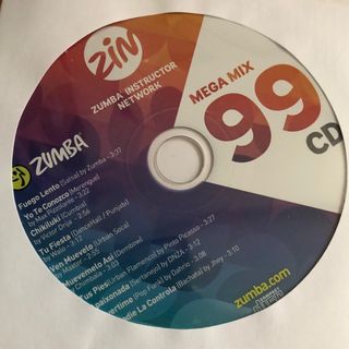 ズンバ(Zumba)のズンバCDメガミックス99(クラブ/ダンス)