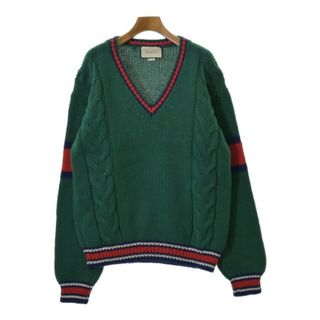 グッチ(Gucci)のGUCCI グッチ ニット・セーター S 緑 【古着】【中古】(ニット/セーター)