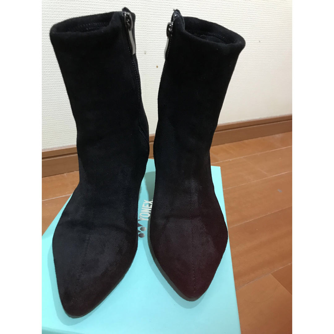 ショートブーツ ブラック 黒 靴   S レディースの靴/シューズ(ブーツ)の商品写真