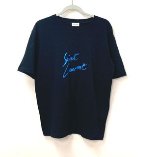 SAINT LAURENT サンローラン黒Tシャツ Y-5