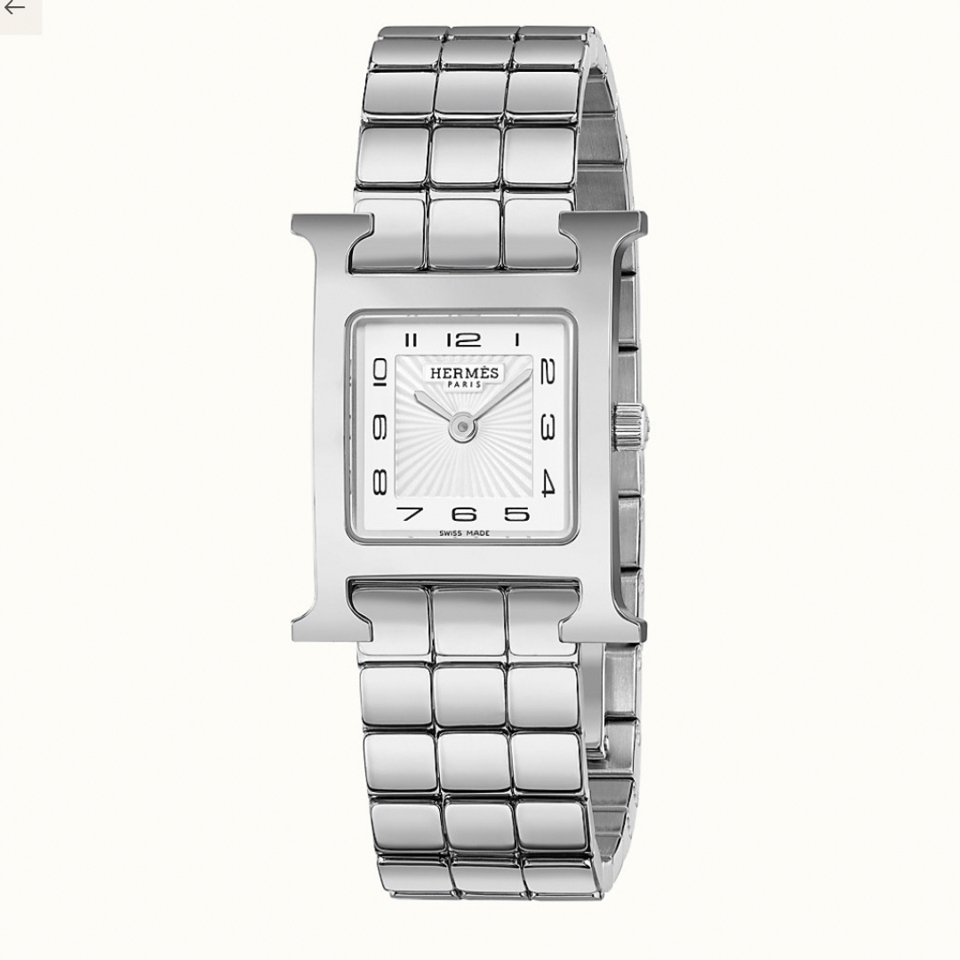 Hermes(エルメス)の新品　エルメス 腕時計 《Hウォッチ》 スモール25mm レディースのファッション小物(腕時計)の商品写真